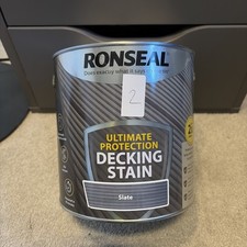 Ronseal 2.5 L Ultimate Protection Decking Stain Slate - Grey