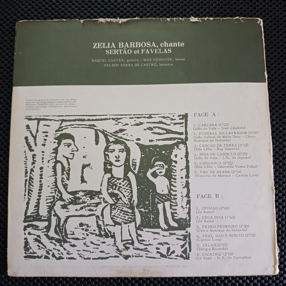 Zelia Barbosa – Brésil (Sertão & Favelas) Le Chant Du Monde – LDX 7 4346 Foto 2 de 4