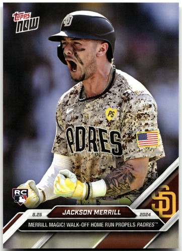 2024 Topps Now 591 Jackson Merrill