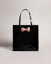 Official Ted Baker Plain Bow Large Icon Bag | BNWT | Black
