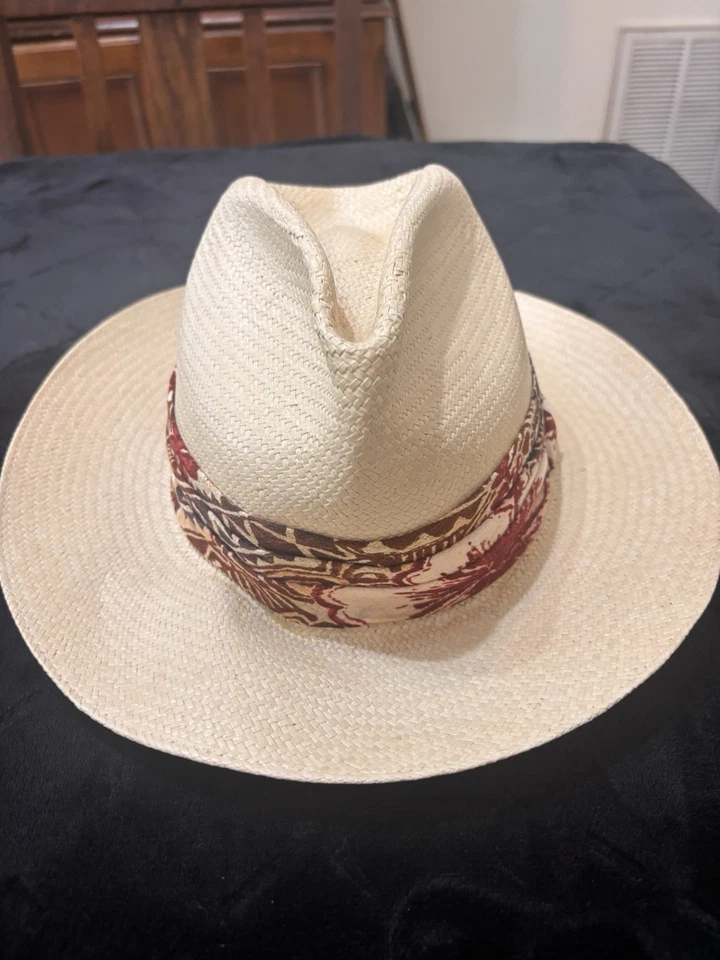 Sombrero Fedora de Paja Panamá Ventilado Stetson Airway Foto 3 de 4