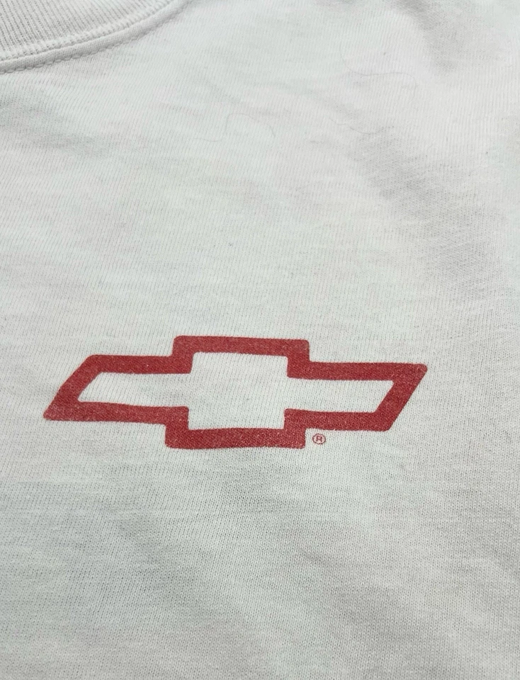 CAMISETA CORVETTE RACING BLANCA VINTAGE PARA HOMBRE AÑOS 80-90 TALLA L Foto 4 de 4