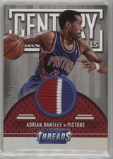 2015 Threads Century Collection Materials Prime 1/10 Adrian Dantley #9 HOF 7n6