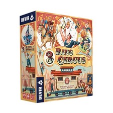 Devir Board Game 3 Ring Circus Box NM