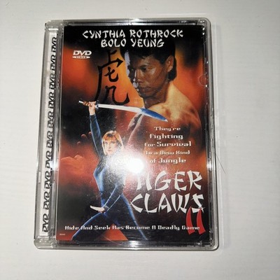 #Z21-Tiger Claws 2 II DVD 1997 Works Cynthia Rothrock Bolo Yeung Kung Fu Martial