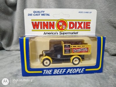 Lledo Winn Dixie Delivery Truck Davis Boys Table Salt - Lemon City Florida 1:64