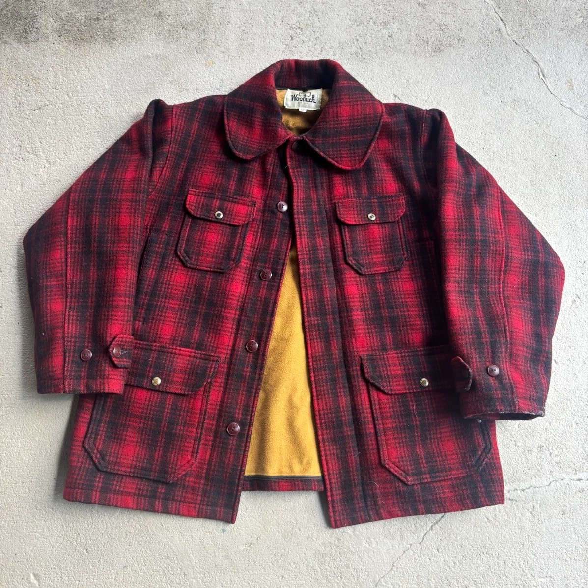 vintage woolrich hunting jacket products for sale | eBay