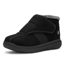 FitVille Women Diabetic Shoes Wide Width Winter Boots Swollen Feet Pain Relief