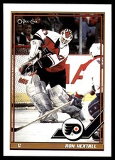 1991-92 O-Pee-Chee #470 Ron Hextall Philadelphia Flyers Hockey Card