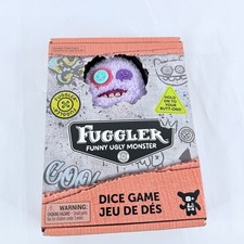 Fuggler Funny Ugly Monster Dice Game Limited Edition Purple Plush