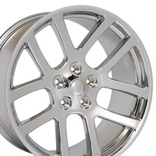 Set Of Four 22x10 Chrome 2223 Wheels Fit Dodge Ram Srt10 Rims Set Of Four 22x10 Chrome 2223 Wheels Fit Dodge Ram Srt10 Rims
