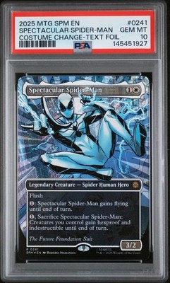 Spectacular Spider-Man (0241) (Borderless) (Textured Foil