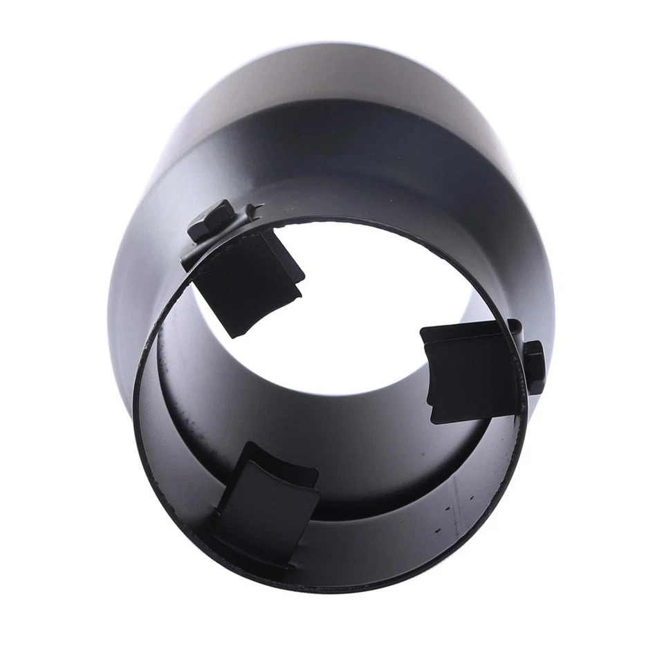 Tubo de escape trasero silenciador punta trasera accesorios redondos para Volkswagen Jetta sedán Foto 4 de 4