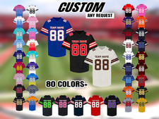 Personalized Football Jersey, Custom Team Shirt, Custom Name Number Jersey