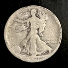 1921 S Walking Liberty Half Dollar 50c Good 90% Silver