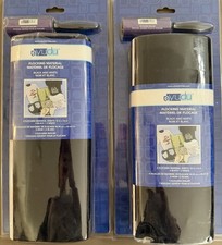 NOS Yudu Flocking Material Lot Of 2 Black White Flocking Roller