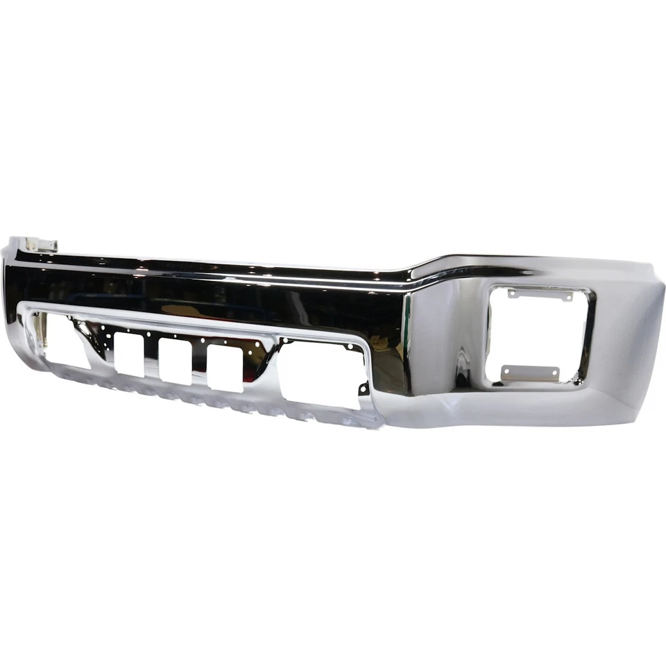 Front Bumper For 2014-2015 GMC Sierra 1500 Chrome Steel 22902307 GM1002848 - Изображение 2 из 4