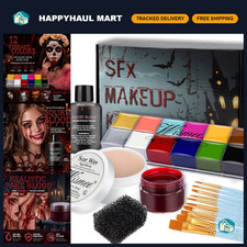 SFX Face Paint Kit - Special Effects Makeup Set for Halloween, Cosplay Parties