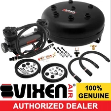 AIR SUSPENSION KIT/SYSTEM FOR TRUCK/CAR BAG/RIDE, DUAL HEAD COMPRESSOR, 4G TANK