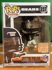 New Funko Pop NFL Justin Fields Chicago Bears #237 Vinyl Figure