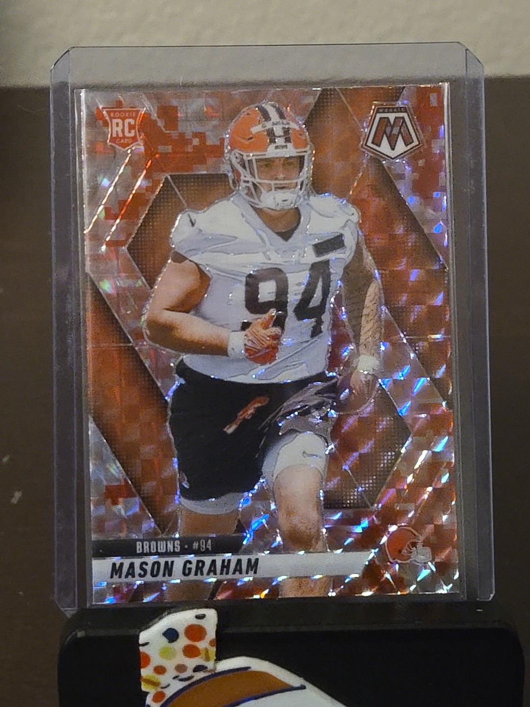 2025 Panini Mosaic Mason Graham Red Camo Cleveland Browns Rookie #311