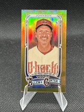 2025 Topps Allen and Ginter HOF Randy Johnson Gold Refractor 19/50