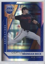 2021 Panini Elite Extra Edition Aspirations Blue 134/249 Brendan Beck #55 0i4k
