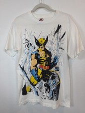 VINTAGE 1992 WOLVERINE WOLVIE SHIRT MEDIUM comic images marvel x-men large