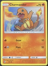 Charmander 7/68 Hidden Fates Regular - Pokémon Card