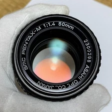 [Near Mint] Pentax SMC PENTAX-M 50mm f/1.4 MF Lens K-Mount From Japan