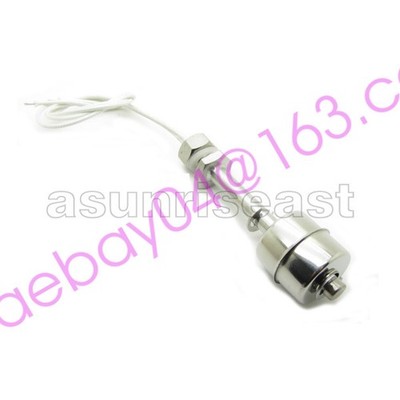 75mm Stainless Steel Float Switch Tank Liquid Water Level Sensor 12V 110V 220V