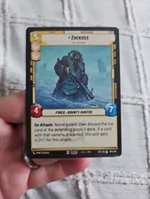 Star Wars Unlimited LOF 204 Zuckuss The Findsman PACK FRESH Card 