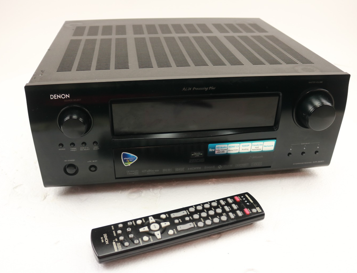 Denon AVR-3808CI 7.1-Channel Home Theater Receiver Made in Japan
