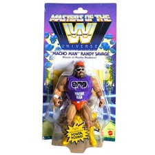 Mattel Masters of the WWE Universe Macho Man Randy Savage Figure MOTU WWF NEW