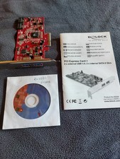 Delock PCI Express Card 2x USB 3.0, 2xInternal SATA 6Gb/s