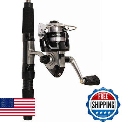 Daiwa Minispin ロッド リールセット AG750 MSG-59S Daiwa Mini System Minispin Ultralight Spinning Reel and Rod Combo