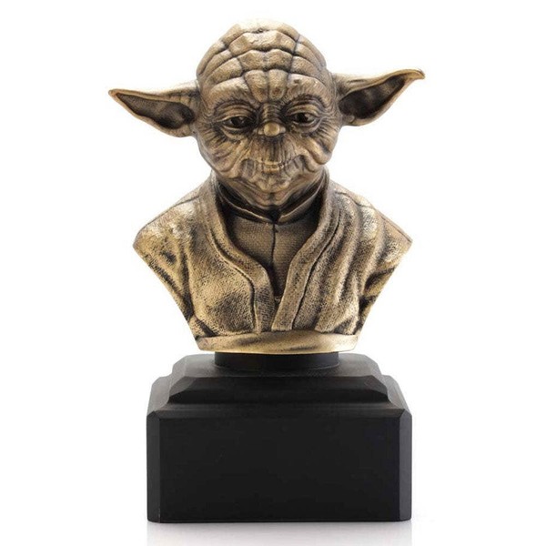 Offiziell Lizenzierte Royal Selangor Star Wars Yoda BüSte Gilt Limited Edition-image
