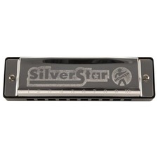 Hohner ENTHUSIAST SERIES Silver Star Harmonica In C Major