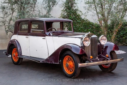 1933 Rolls-Royce 20-25 Saloon Right-Hand-Drive by Hooper