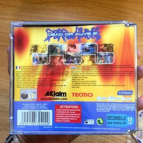 DEAD OR ALIVE 2 COMPLET SEGA DREAMCAST PAL FAH (FR NL) CIB OVP II Tr&egrave;s Bon &eacute;tat