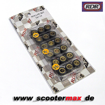 Variogewichte Variorollen 16x13 Abstimmset 8,5/9/9,5 Gramm Variomatik Gewichte