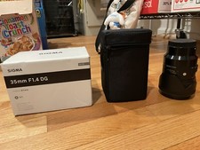 Sigma 35mm F/1.4 DG HSM Art Lens for Sony E-m...