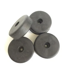 Set of 4 Heavy Duty Amplifier Feet, Amp head, Speaker Cabinet Feet 50mm x 15mm