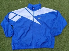 Vintage Reebok 90's Windbreaker Jacket Blue. XL Retro , Perfect for Festivals