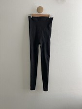 Blanqi Black High Rise Everyday Maternity Leggings Size Medium