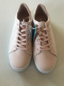 blush colored women's sneakers