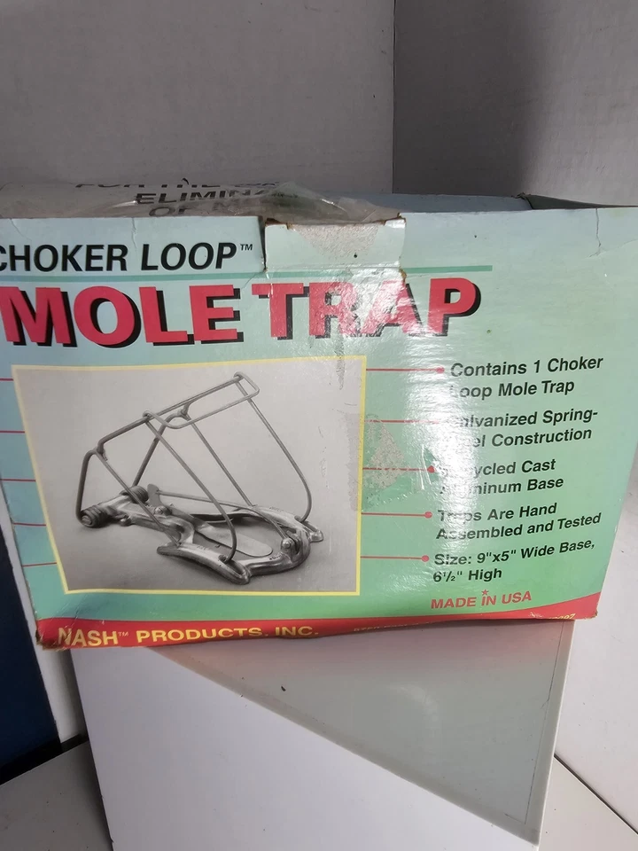 Nash Products Inc NSHCL1 Tole Trap Gopher de colección. Usado una vez. Funcionó bien. Foto 2 de 4