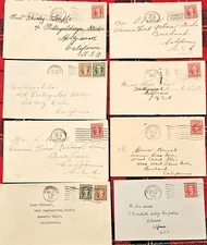 AMAZING GROUP OF 19 COVERS FROM CANADA TO HOLLYWOOD MOVIE STAR GIANTS