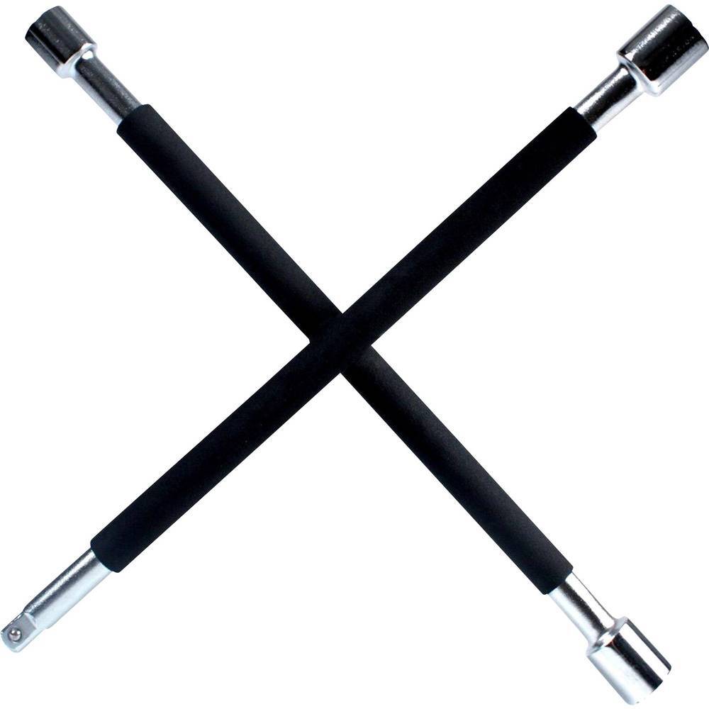 IWH 020870 Chiave a croce per ruote (L x L x A) 375 x 375 x 40 mm 1 pz.