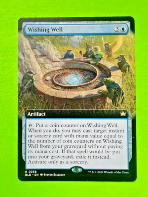 MTG Bloomburrow - Wishing Well - Extended Art - Foil